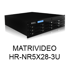 MATRIVIDEO  HR-NR5X28-3U  128 KANAL NVR 12 HDD SLOT 